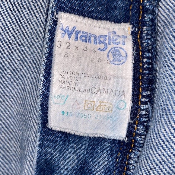 Vintage wrangler blue bell jeans see measurements size 32x34 - Picture 7 of 10